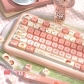 Weight Loss 104+34 / 54 MDA Profile Keycap Set Cherry MX PBT Dye-subbed for Mechanical Gaming Keyboard